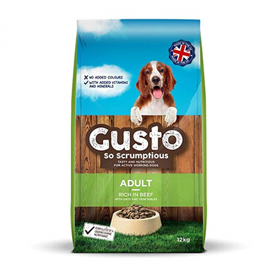 Gusto Adult Dog Food - 10kg